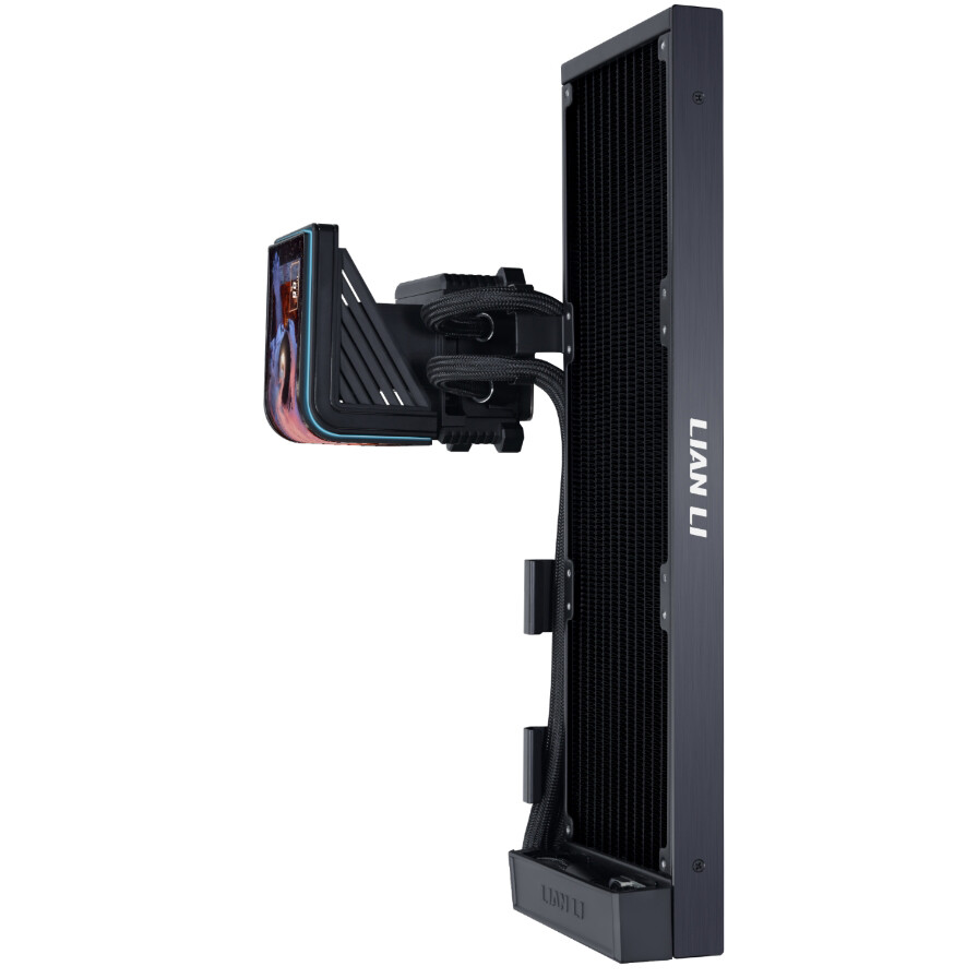 Système de refroidissement liquide Lian Li HydroShift II OLED Curved 360Fanless Black - G89.GHS2OLDC36NB.00 - photo 3