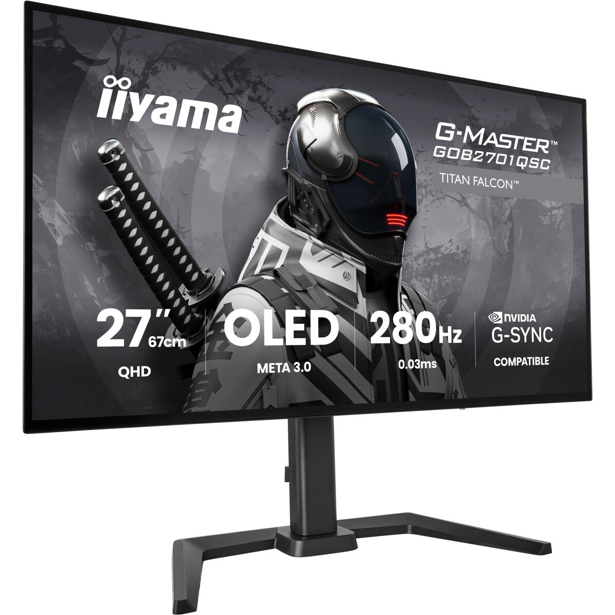Écran iiyama 27" G-Master GOB2701QSC-B1 - photo 5