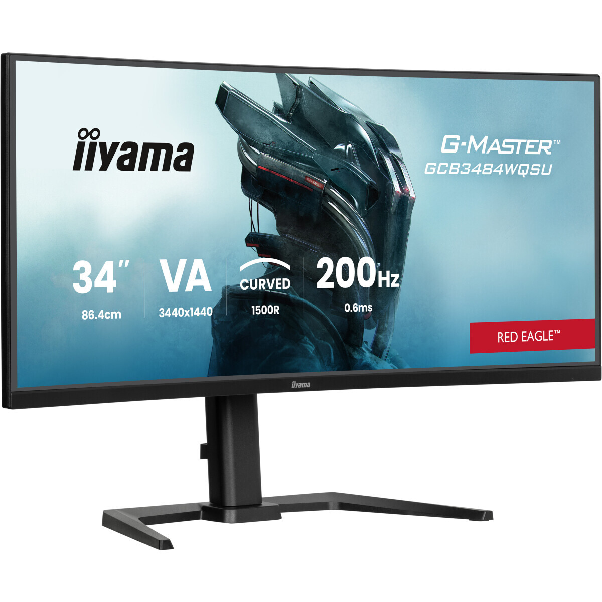 Écran iiyama 34" G-Master GCB3484WQSU-B2 - photo 3