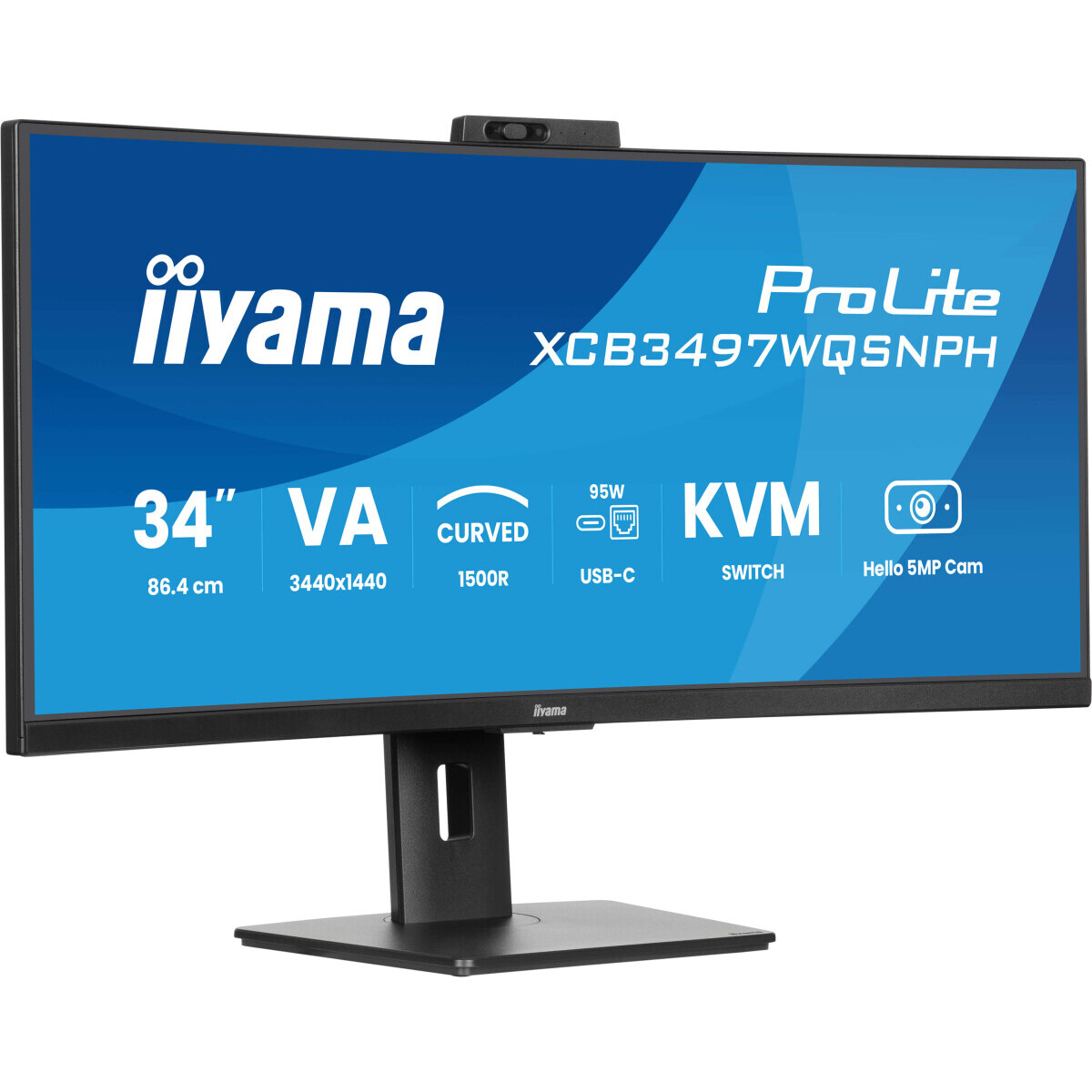 Écran iiyama 34" ProLite XCB3497WQSNPH-B1 - photo 3
