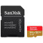 Carte mémoire 64GB MicroSD SanDisk Extreme + SD adapter (SDSQXBU-064G-GN6MA)