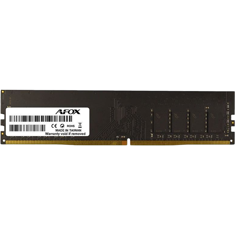 Mémoire vive 8GB DDR4 2400MHz AFOX (AFLD48EH1P/AFLD48EH2P/AFLD48ES1P)