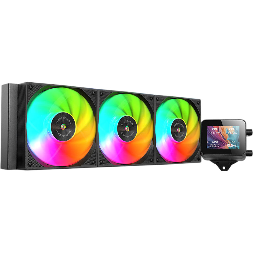 Système de refroidissement liquide Mars Gaming ML-Vision360 Black - MLVISION360