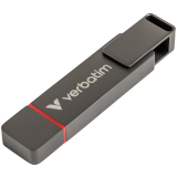 USB Flash Drive 512GB Verbatim Dual QuickStick Grey (32042)