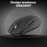 Мышь T'nB Sans fil Gradient Black (MWGRADIENTBK)