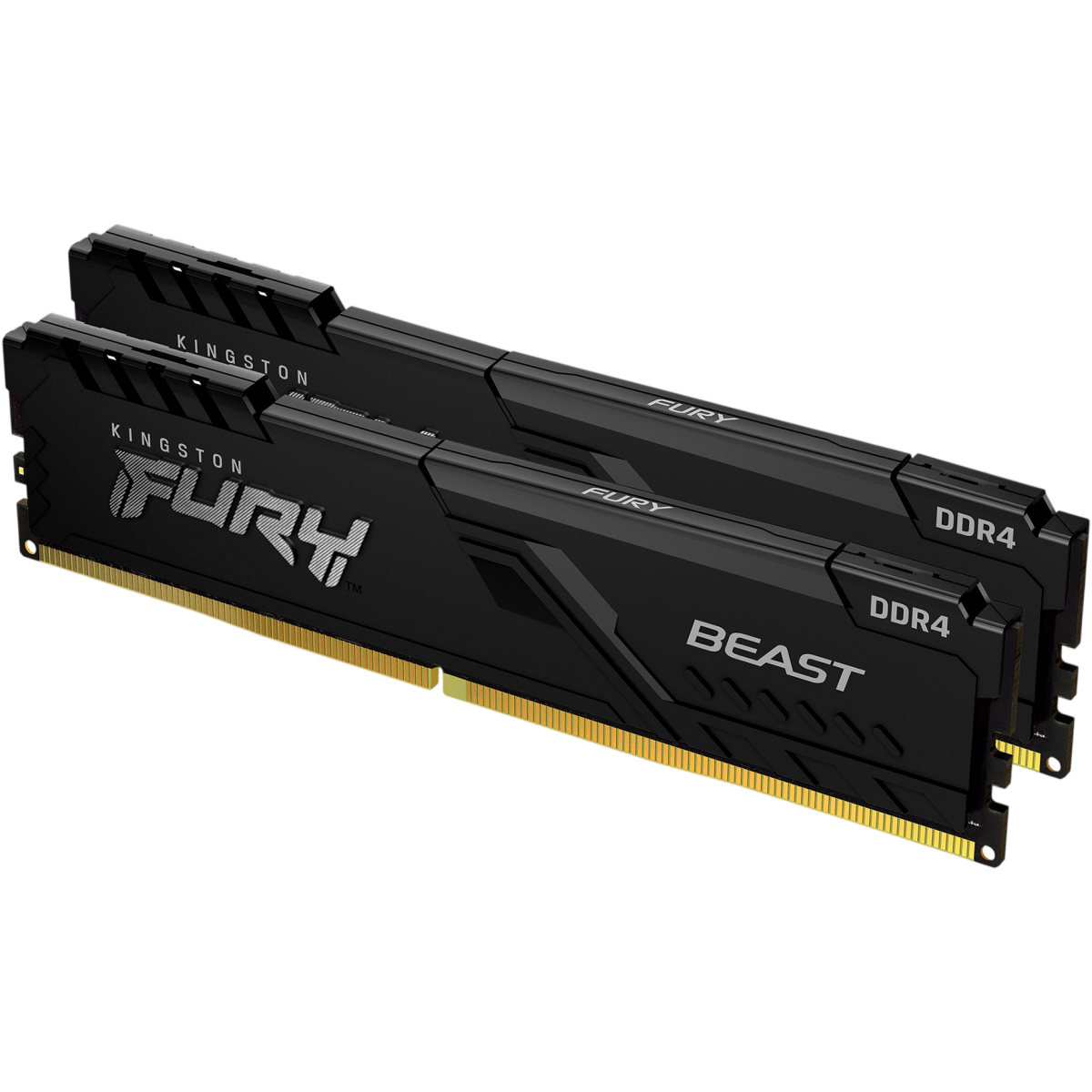 Mémoire vive 16GB DDR4 3200MHz Kingston Fury Beast (KF432C16BBK2/16) (2x8GB KIT) - photo 2