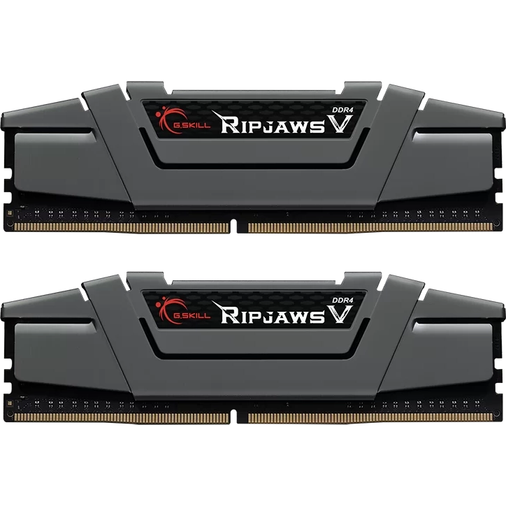 Mémoire vive 16GB DDR4 3200MHz G.Skill Ripjaws V (F4-3200C16D-16GVGB) (2x8GB KIT)