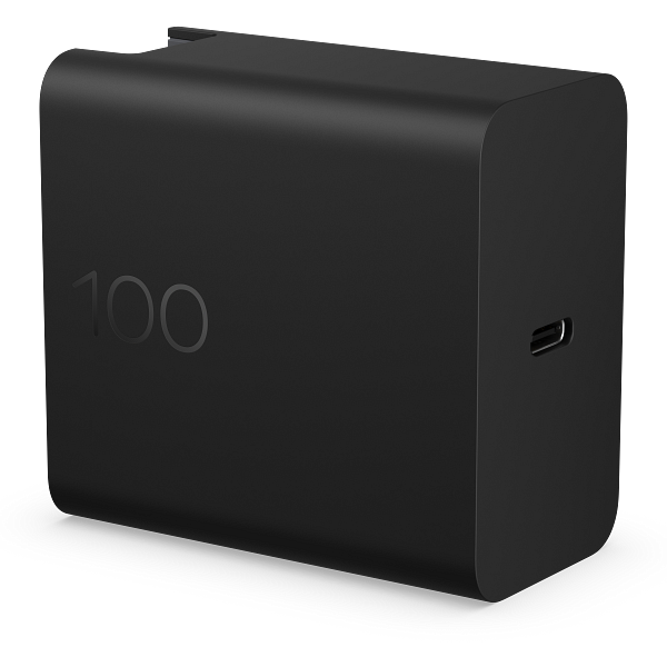 Bloc d'alimentation pour ordinateur portable HP Wall Charger 100 W GaN (CS9V8AA) - photo 3