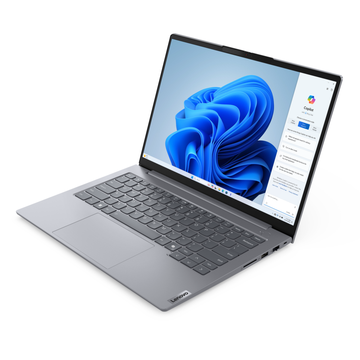 Ordinateur portable Lenovo ThinkBook 14 G8 IAL Arctic Grey (21SJ00PEFR) - photo 3