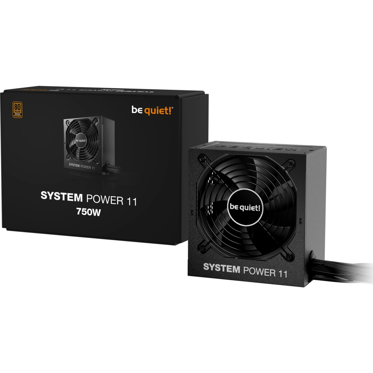 Alimentation électrique 750W Be Quiet System Power 11 - BP012EU - photo 3