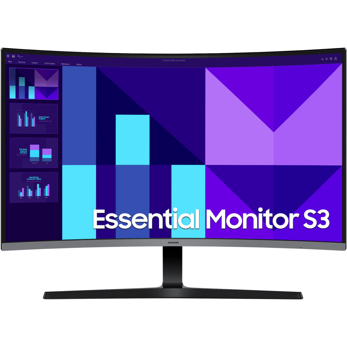 Écran Samsung 32" Essential S3 - LS32D392GAUXEN