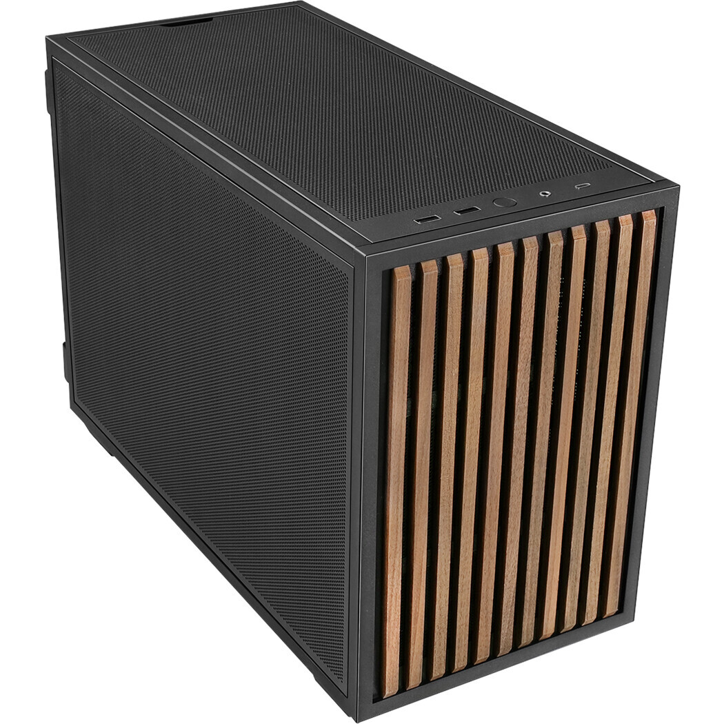 Boîtier Lian Li B4-mATX Wood Black - G99.B4X-WD.00 - photo 2