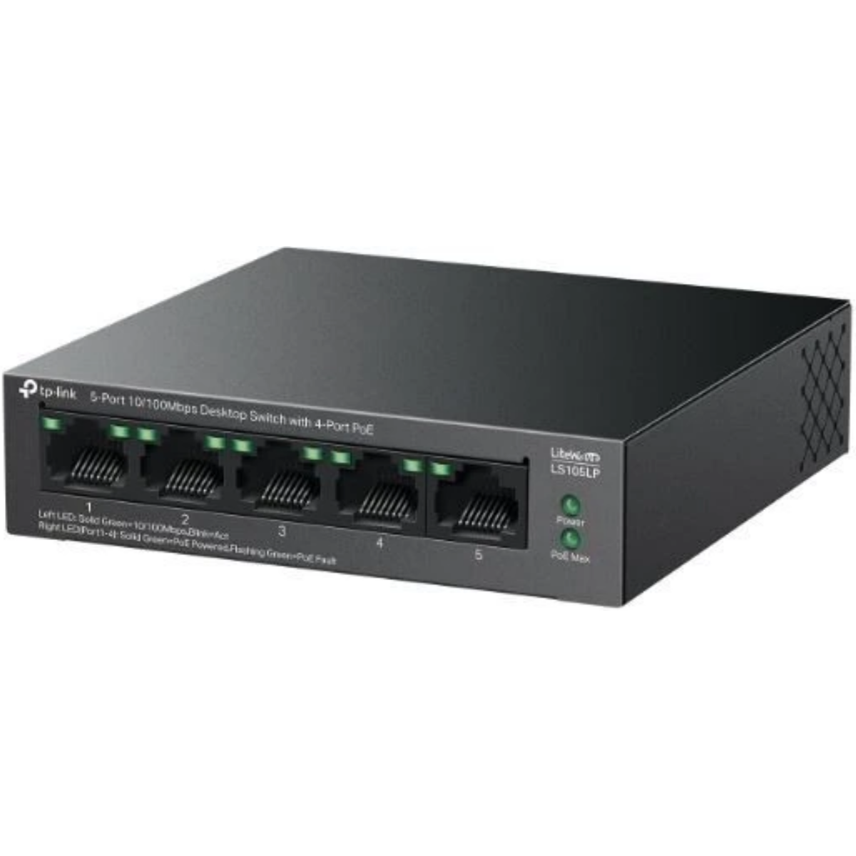 Коммутатор (свитч) TP-Link LS105P - photo 2
