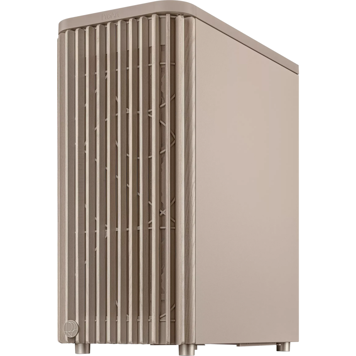 Boîtier ASUS ProArt PA401 Wood Edition Mesh Panel Beige - 90DC00M7-B39000 - photo 3