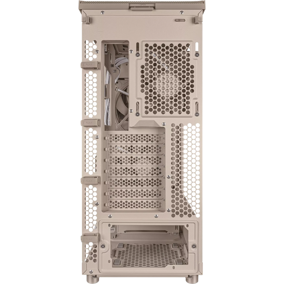 Boîtier ASUS ProArt PA401 Wood Edition Mesh Panel Beige - 90DC00M7-B39000 - photo 10