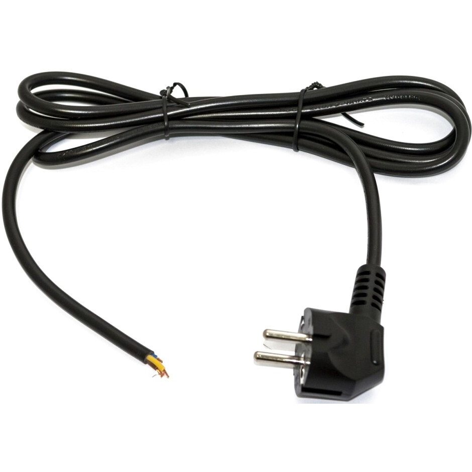 Câble avec prise Schuko Hyperline PWC-SHM-OE-5.0-BK