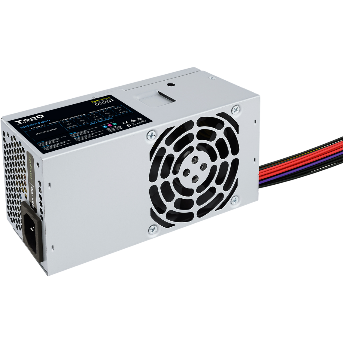 Alimentation électrique 500W TooQ Ecopower II TFX (TQEP-TFX500S-O) OEM