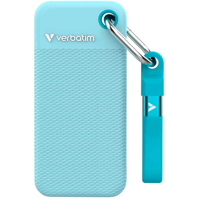 Disque dur SSD externe 2TB Verbatim Pocket Black/Blue (32325)