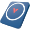 Stockage externe SSD 1TB Verbatim SnapBack Blue (32075)