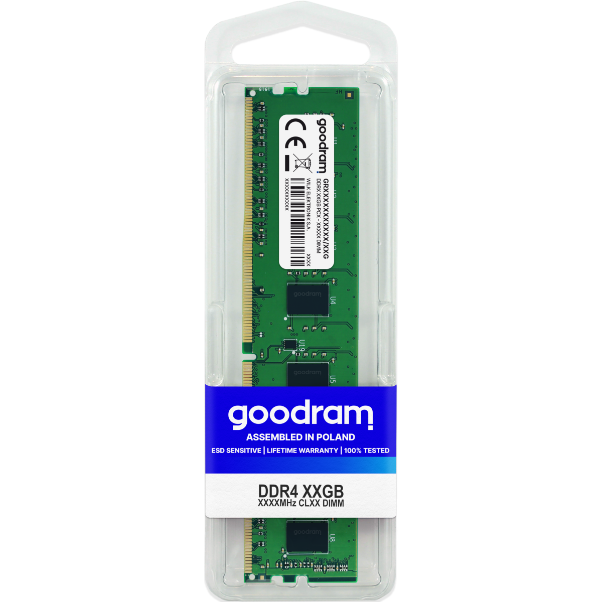 Mémoire vive 16GB DDR4 2666MHz GOODRAM (GR2666D464L19/16G) - photo 3