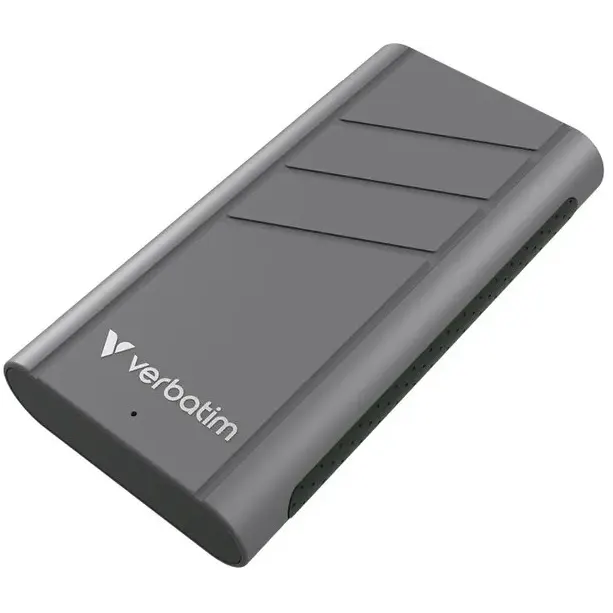 Disque dur SSD externe 2TB Verbatim TurboMetal Grey (32022)