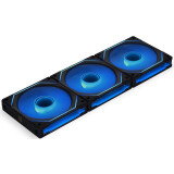 Ventilateur pour boîtier Lian Li UNI Fan SL Infinity 120 Black (3 pcs) (G99.12SLIN3B.00/G99.12SLIN3B.R0)