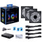 Ventilateur pour boîtier Lian Li UNI Fan SL Infinity 120 Black (3 pcs) - G99.12SLIN3B.00/G99.12SLIN3B.R0 - photo 8