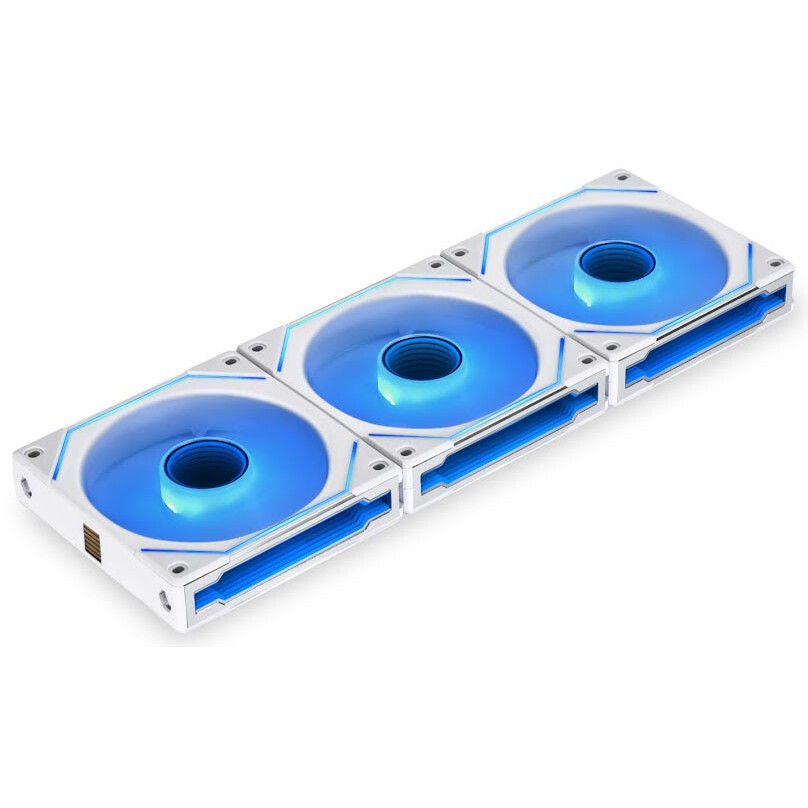 Ventilateur pour boîtier Lian Li UNI Fan SL Infinity 120 White (3 pcs) - G99.12SLIN3W.00/G99.12SLIN3W.R0