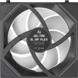 Ventilateur pour boîtier Lian Li UNI Fan SL Infinity Flex 120 Black (3 pcs) (G9F.12SLIN1F3B.00)