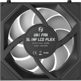 Ventilateur pour boîtier Lian Li UNI Fan SL Infinity LCD Flex 120 Black (G9F.12SLIND1F1B.00)