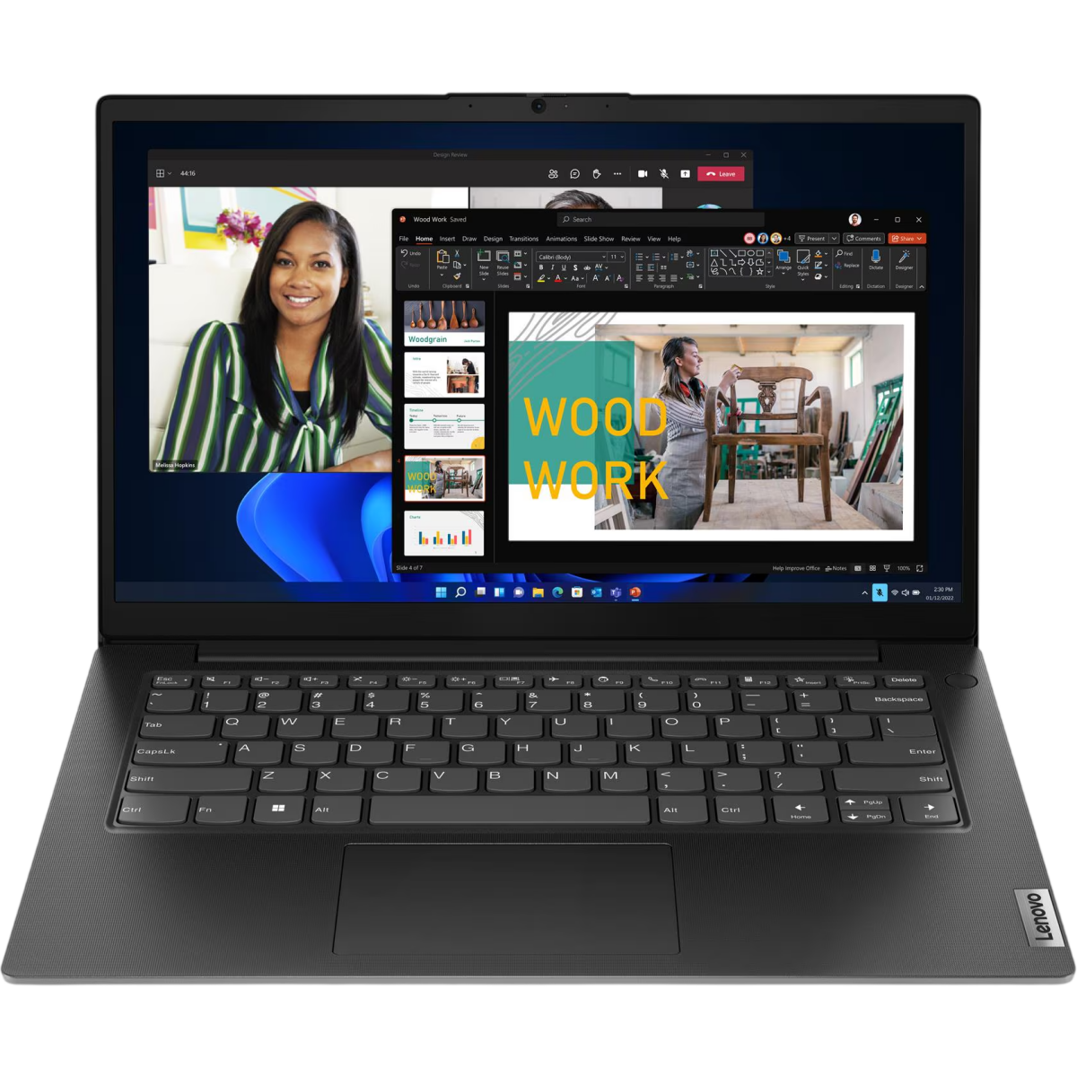 Ordinateur portable Lenovo V14 G4 AMN Business Black (82YT013HFR)