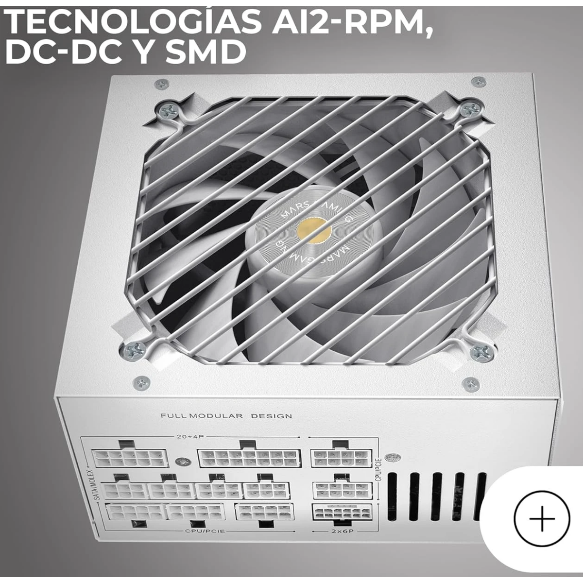 Alimentation électrique 1000W Mars Gaming MPB1000SIMW - photo 6
