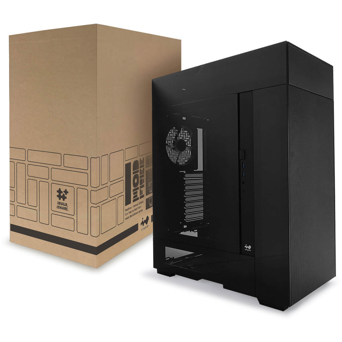 Boîtier InWin Modfree Deluxe Black - IW-CS-MFDELU-BLK - photo 4