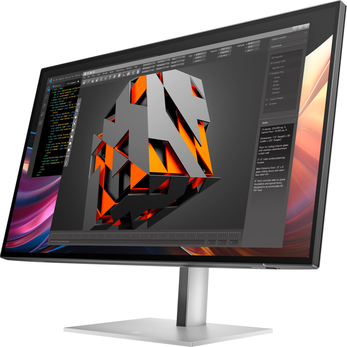 Moniteur HP 27" 727pq Series 7 Pro (8J4D8UT) - photo 2