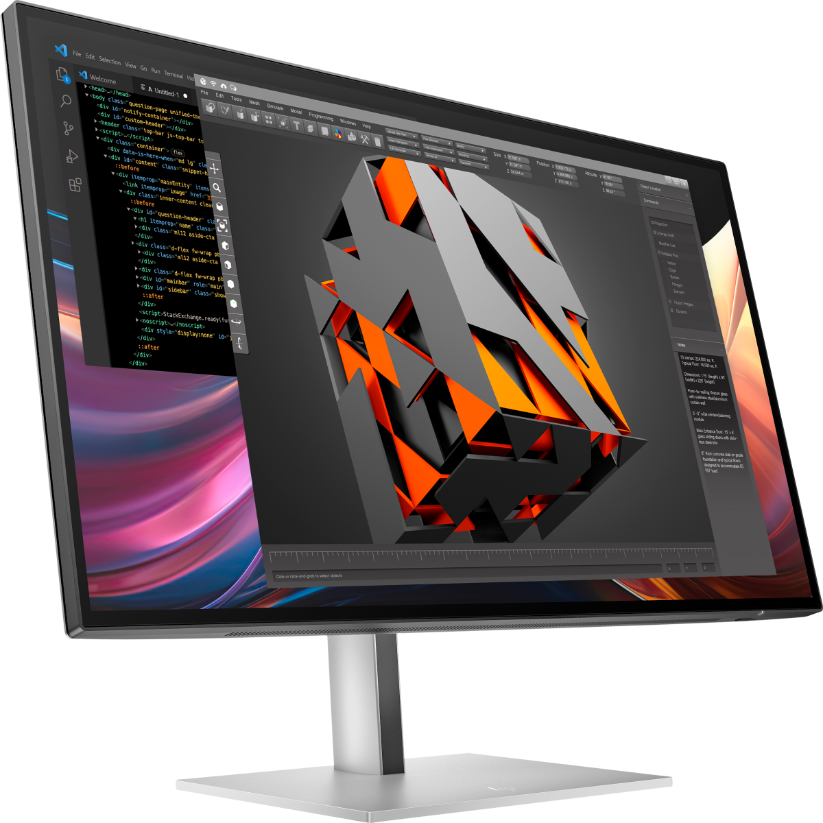 Moniteur HP 27" 727pq Series 7 Pro (8J4D8UT) - photo 3