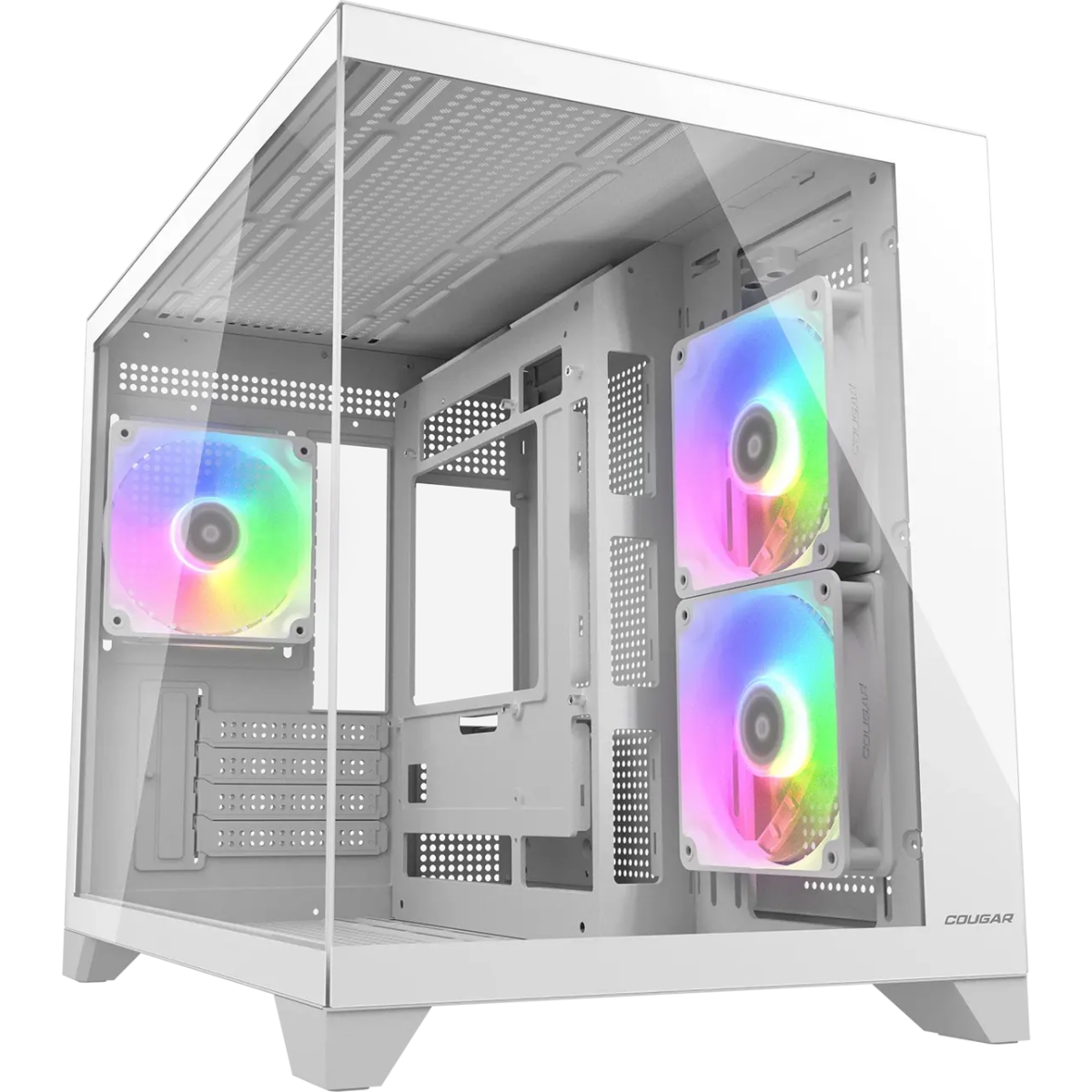 Boîtier Cougar FV150 Mini RGB White - CGR-2QA6W-RGB
