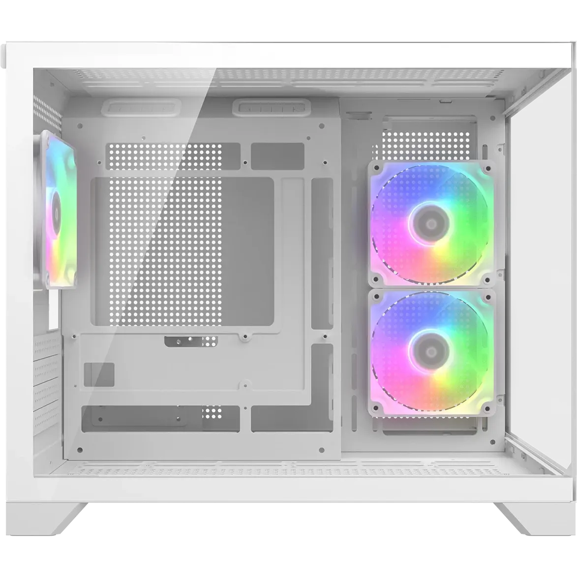 Boîtier Cougar FV150 Mini RGB White - CGR-2QA6W-RGB - photo 4