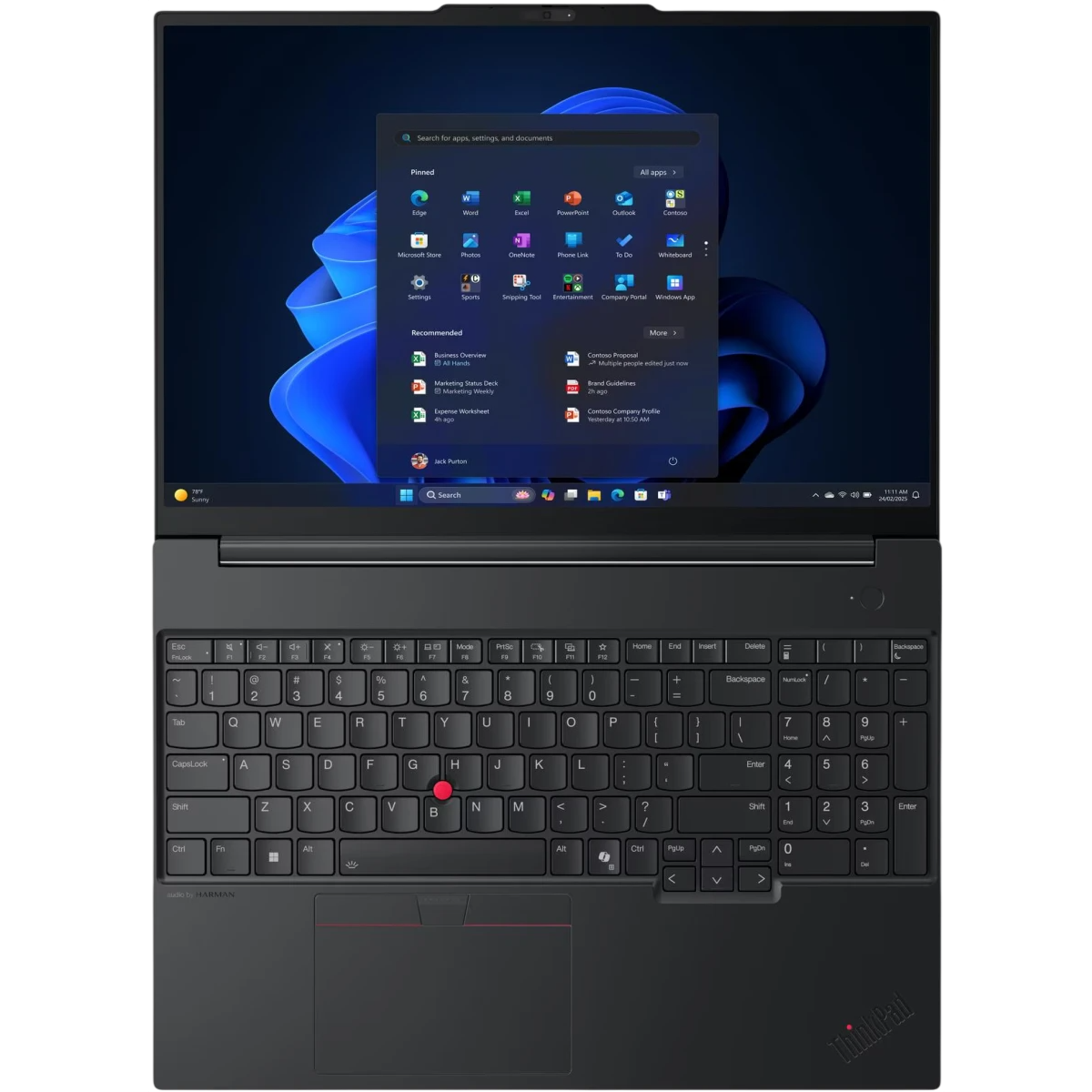 Ordinateur portable Lenovo ThinkPad E16 Gen 3 (Intel) (22AY001VFR) - photo 3