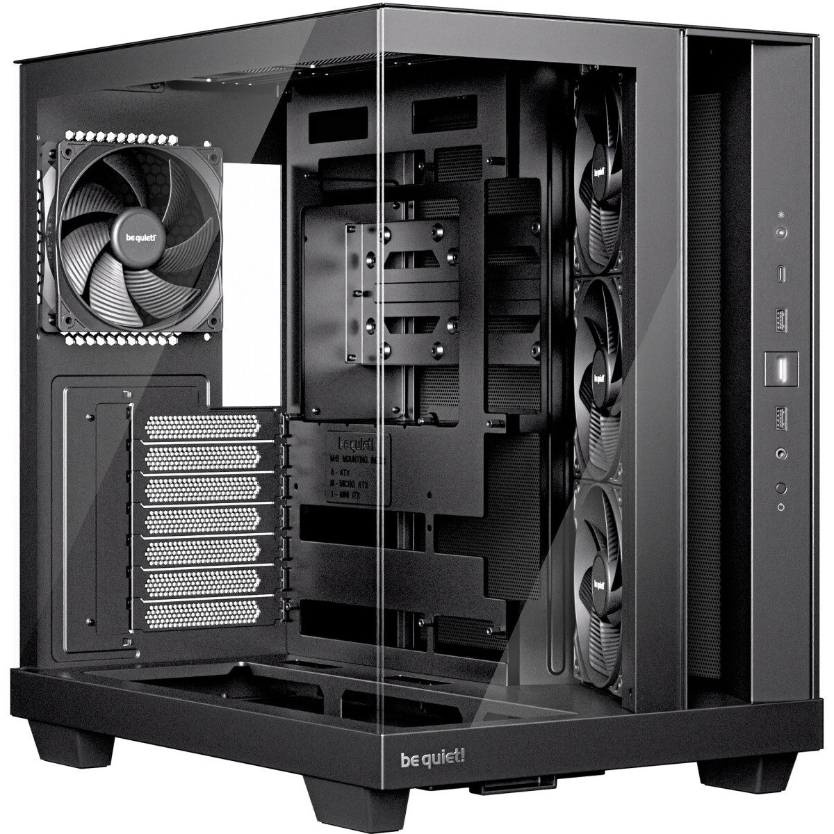 Corps Be Quiet Light Base 500 Black - BGW83