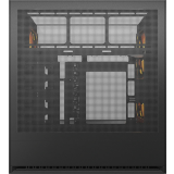 Boîtier Cougar OmnyX Black (CGR-2WA3B-RGB)