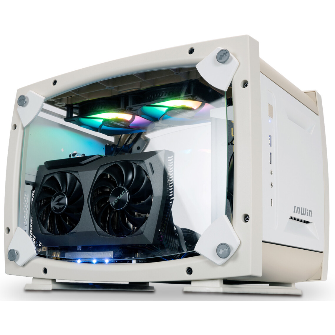 Boîtier InWin Explorer Bone White - IW-CS-EXPLORER-BWHI - photo 10