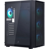 Boîtier 1STPLAYER GO6 ARGB Black (Go6-BK-4FS7)