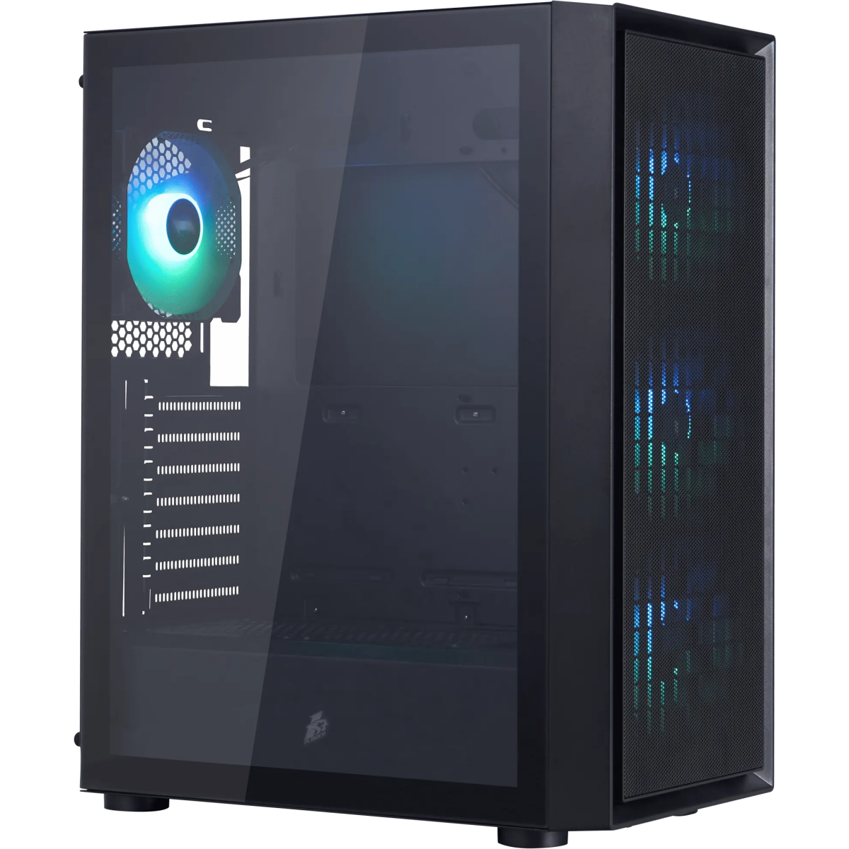 Boîtier 1STPLAYER GO6 ARGB Black (Go6-BK-4FS7) - photo 3