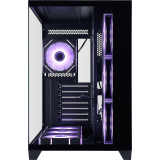 Boîtier 1STPLAYER MEGAVIEW MV8-TP ARGB Black (MV8-TP-BK-3F7R-1F7)