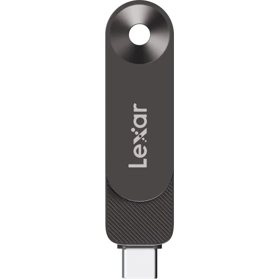Clé USB 128GB Lexar JumpDrive Dual Drive D500 Black - LJDD500128G-BNQNG