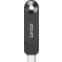 Clé USB 128GB Lexar JumpDrive Dual Drive D500 Black - LJDD500128G-BNQNG