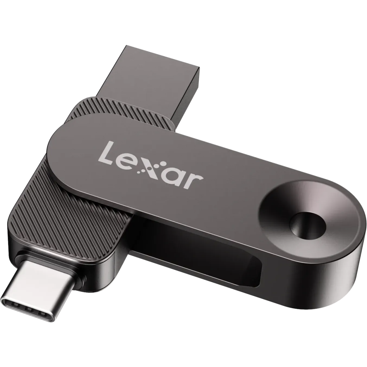 Clé USB 128GB Lexar JumpDrive Dual Drive D500 Black - LJDD500128G-BNQNG - photo 2