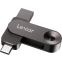 Clé USB 128GB Lexar JumpDrive Dual Drive D500 Black - LJDD500128G-BNQNG - photo 2