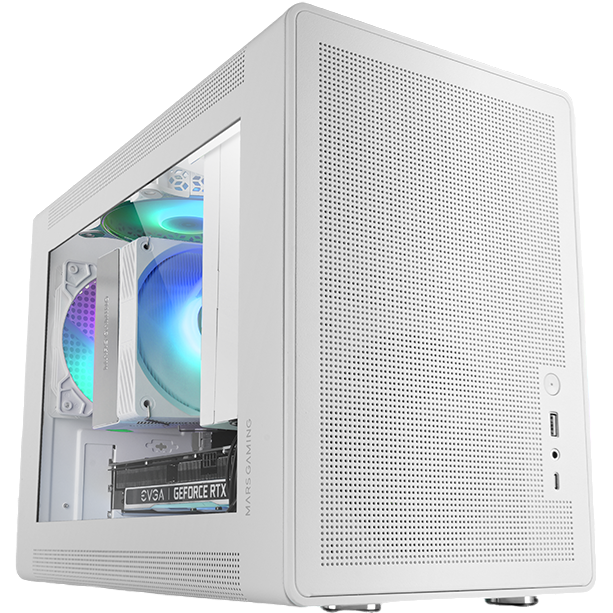 Boîtier Mars Gaming MC-XPS White - MCXPSW
