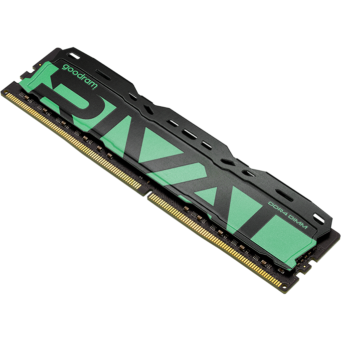Mémoire vive 8GB DDR4 3200MHz GOODRAM RIVAL RADIANT GREEN (GGRGD4-32L16SA/8G) - photo 2